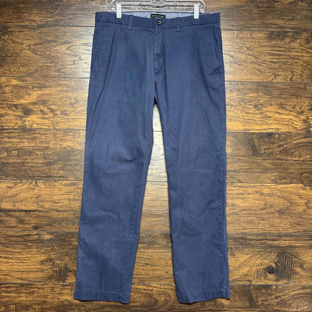 Banana Republic Emerson Chino - Men’s Casual Dress Pants - Size 36x33 Blue